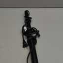 Curling Iron 1 Inch, Long Barrel Ceramic Hair Wand, Fast Heating Hair Curler with 12 Heat Settings with LED Display, Hair Curling Wand Styling and Lasting on All Hair Types, Dual Voltage for Travel (Classic Black)