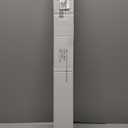 Comfy Hour Cordless Magnetic Blinds for Metal Doors and Windows, Door Shades -No Tools-No Drill, Aluminum, Light Filtering, Room Darkening, 25" W x 68" L, White