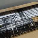 E14C Heavy Duty Closet Organizer SystemFreestanding Clothing Racks for Hanging ClothesAdjustable Garment Rack 70.1" W  16.6" D  76.4" H Hold 960 lbsBlack Rack with Black Dustproof Cover