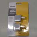 Prime Wire & Cable PBAD3200 3-to-2 Adapter, Gray, 2-Pack