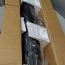 36 Inch Air Curtain for Doors Commercial, Matte Black Wall Mounted Air Fly Fan with Door Magnetic Switch for Home Restaurant Garage, 2068FPM Super Power, Keep Bugs Out