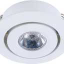 Armacost Lighting 212318 Recessed LED Puck Light Matte White (2700K)