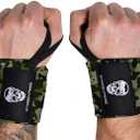Gymreapers Weightlifting Wrist Wraps (IPF Approved) Professional Quality Wrist Support with Heavy Duty Thumb Loop - Best Wrap for Powerlifting Competition, Strength Training, Bodybuilding,  Size 18"