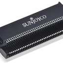 SUNJOYCO NES Cartridge Slot, 72 Pin NES Connector for NES 8 Bit Entertainment System Nintendo Console Games Repair Part