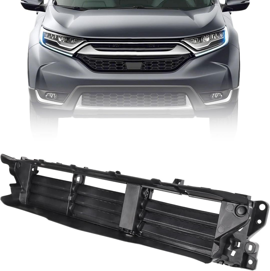 Front Lower Active Grille Shutter Compatible with 2017-2019 Honda CR-V