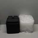 50 Pack (100-Piece) 32 oz Meal Prep Containers Reusable with Lids 3-Compartment, To Go Take Out Plastic Food Storage Containers, Sturdy Leakproof Food Safe, Microwave Freezer Dishwasher Safe, Black