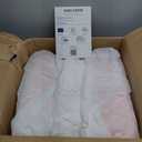 MAXYOYO Folding Sofa Bed, Convertible Sleeper Chair with Pillow Foldable Mattress with Back Support, Portable Fold Out Chair Bed Comfy Floor Sofa Lounge for Living Room Bedroom, Pink, Single