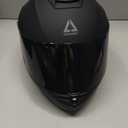 TRIANGLE Motorcycle Helmets Full Face Motorcycle Helmet for Men & Women with Tinted and Clear Visor Meet Dot Approved (Black, XL)