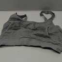 Momcozy Hands Free Pumping Bra, Adjustable Breast-Pumps Holding and Nursing Bra, Pumping & Nursing Bra in One (Large, Grey)