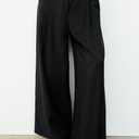 Runcati Golf Trousers Stretch Breathable Trousers with Pockets Slim Fit Quick-Drying Leisure Trousers Lightweight Fabric Trousers, 36W×30L