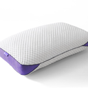 HOMELAB Adjustable Shredded Memory Foam Pillow Queen Size, Cooling Bed Pillow for Sleeping with Removable Cover, Medium Pillow for Side Stomach & Back Sleepers, 1 Pack 20"x28"