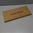 Solino Home Linen Table Runner 120 Inches Long - 100% Pure Linen Windowpane Dark Green Table Runner 14 x 120 Inch for Dining, St Patricks Day, Easter, Winter