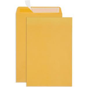 Blue Summit Large Envelopes 12x15, Large Mailing Envelopes 12x15 for Documents, Self Seal 12x15.5, Thick 28lb Kraft Paper, 50 Manilla Mailers