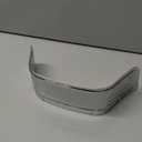 Motorcycles Flame Graphic Front Fender Skirt Extended Front Fender for Harley Touring Electra Glide Ultra Classic Tri Glide Ultra Road King 1980-2013 (Chrome)