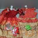 Disney Princess Moana Dress-Up Trunk 11-Piece Island Adventure Costume Set with Accessories & Keepsake Storage Case 