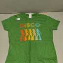 Disco Diva Themed Party 70s Retro Vintage 70's Dancing Queen T-Shirt (Green) M