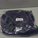 Dagacci Medical Uniform Woman and Man Scrub Set Unisex Medical Scrub Top and Pant, Navy, L