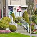American Mexican Friendship Flag 6x10FT USA Mexico Flag Fade Proof Vivid Color Polyester with Brass Grommets For Indoor Outdoor (B, 6x10FT)
