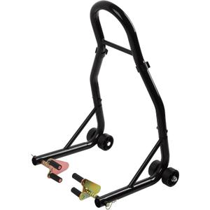Motorcycle Stand Front Wheel Lift Fork Swingarm Stands Forklift Black