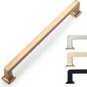 9BUILD 10 Pack 6.25 Inch Champagne Bronze Cabinet Pulls - Kitchen Handles & Drawer Pulls