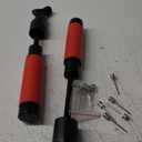SPORTBIT Duopack Ball Pumps - Push & Pull Inflating System - Great for All Exercise Balls - Volleyball Pump, Basketball Inflator, Football & Soccer Ball Air Pump - Goes with Needles Set