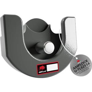 AMPLock U-TLS2516 Heavy Duty Trailer Coupler Lock, 2-5/16" RV & Boat Trailer, Anti-Theft Coupler with Flat Lip Design, Push-Lock System, 2-5/16-Inch Ball Hitch Locks, Trailer Hitch Locks with Keys