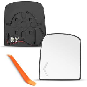 Driver Side Mirror Replacement for 2007-2018 Chevrolet Chevy Silverado 1500 2500 3500 HD, GMC Sierra, Suburban, Yukon XL 1500 2500 - Heated, Turn Signal, Left Side