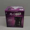 Mr. Coffee 5-Cup Mini Brew Switch Coffee Maker, Black