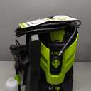 Electric Pressure Washer, 2.5 GPM Power Washer with 4 Quick Connect Nozzles, High Pressure Cleaning Machine with Foam Cannon for Cars/Fences/Driveways/Patios/Home Cleaning (Green)
