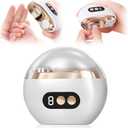 Multi-Functional Electric Nail Trimmer, 2 in 1 Electric Polishing Automatic Nail Clippers, Electric Nail Clipper with 3 Speed Levels, Safe and Convenient Nail Trimmer