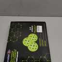 P40 Outdoor Pickleballs Non-Friable & Non-Deformable USAPA Durability Indoor Pickle Ball Leisure Sports Beginners Club Neon Green 3/12/36 Pack