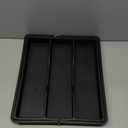 Expandable 5-Compartment Plastic Utensil Tray for Drawers, Multipurpose Storage Tray Drawer Organizer
