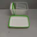 Rubbermaid FreshWorks Produce Saver, Medium and Large Storage Containers, 6 Piece Set