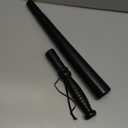 Nicky Bigs Novelties Deluxe Hollow Toy Large Plastic Police Cop Baton Club Costume Accessory Prop, Black, 20 Inches