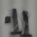 4 Pack 9in Black Shelves Support