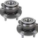 PAROD Pair 513298 Front Wheel Hub and Bearing Assembly Compatible with 2008-2013 Nissan Rogue, 2014-2015 Rogue Select, 2008-2012 Sentra (2.5L 4 Cylinder ONLY) 5 Lugs