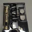 Ufree Beard Trimmer for Men, Electric Razor Shaver, Cordless Hair Clipper Shaving Kit for Mustache Body Nose Ear Hair Facial, Adjustable Beard Grooming Kit Birthday Gifts for Men (Bronze)