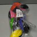 Mini Football Pack - 5 Spiral Small Foam Footballs for Kids (Red, Yellow, Blue, Pink, Orange, Green)
