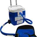 Polar Active Ice 3.0 Cold Therapy Ice Machine System w Programmable Timer, Shoulder Pad & Compression Wrap for Targeted Coverage, Lightweight 16qt Cooler, Quiet Pump, Cryotherapy Pain Relief Treatment