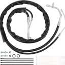 AUTOKAY C68100 Rear AC Line Set Air Conditioning Hoses for Dodge Caravan & Chrysler Town and Country 2012-2019,23 PCS