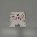 3.5" Ceramic Bald Eagle Ornaments for Christmas Tree, Christmas Ornament, Heirloom Keepsake, Gift Exchange, Gift Idea, Bauble Present