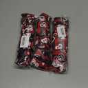 3 x Hying 2 PCS Valentine's Day Bows for Wreath, Valentines Wreath Bows Black Red Buffalo Plaid Bows Loving Heart Gift Bows Red Burlap Bows for Front Door Valentines Party Decorations