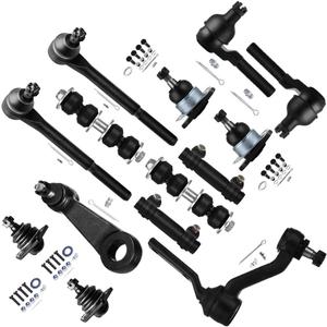 14pc Set 4WD Front Suspension Kit Ball Joint Sway Bar Tie Rod End Adjusting Sleeve Replacement 1995-1998 For Chevy S10 Blazer For GMC Sonoma Jimmy
