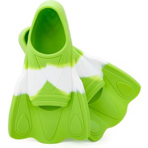 Kids Swim Fins, Swimming Training Fins Short Youth Flippers Lap Swimming Pool Snorkeling for Girls Boys Beginner XXXS Kids Swim Fins, Swimming Training Fins Short Youth Flippers Lap Swimming Pool Snorkeling for Girls Boys Beginner XXXS