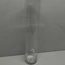 CYS EXCEL Clear Glass Cylinder Flower Vase (H:16" D:3") Hurricane Floating Candle Holder Table Wedding Centerpiece Home Decor (3" wide x 16" tall)