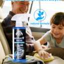 Car Cleaner Interior, Leather Cleaner Upholstery Interior Ceaning Kit Carpet Dashboard Shiny Car Stuff for Vinyl,Plastic,Fabric,Carpet & More,Ocean Scent