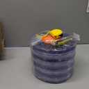 VEVOR Clear PVC Strip Curtain, 50 ft Length x 8 in Width, Ribbed Plastic Door Strip Bulk Roll, Walk in Freezer Cooler Curtain Strips for Doorways of Supermarket, Garage, Warehouse, Pet Animal House