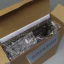 Upgrade Broom with Dustpan Combo Set,48'' Long Handle Stiff Broom Bristles with Heavy Duty Dust Pan,Indoor Outdoor Easy Sweeping for Kitchen Lobby Garage Home, Green