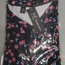 Marvmys Women Short Sleeve Nightgown Cotton Long Nightshirts with Pocket, Size Medium
