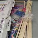 Art Easel for Kids 4-8,Kids Easel with Paper Roll and Art Supplies,Toddler Toys Ages for 5-7,Toddler Drawing Board Learning Eductional Toys for 4 5 6 7 8 Year Old Boy Girls Birthdays Gifts